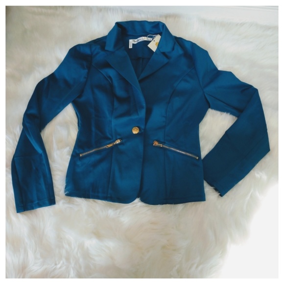 Blazer - Jade Blue - Picture 6 of 6